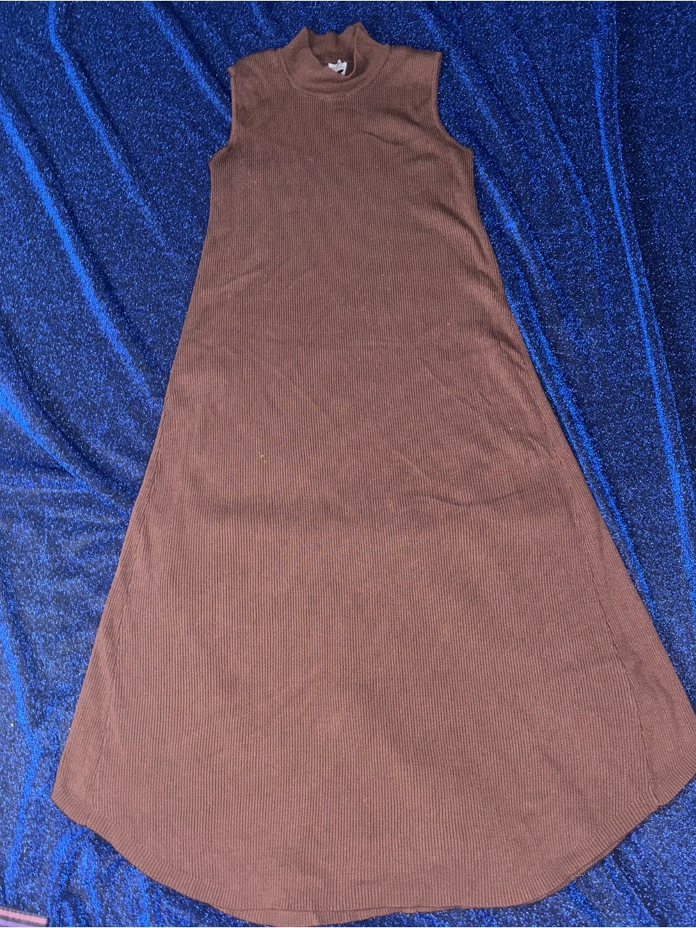 Blank NYC Brown Sleeveless Maxi Dress